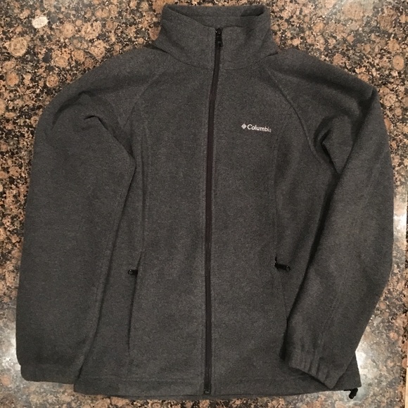 charcoal heather columbia jacket